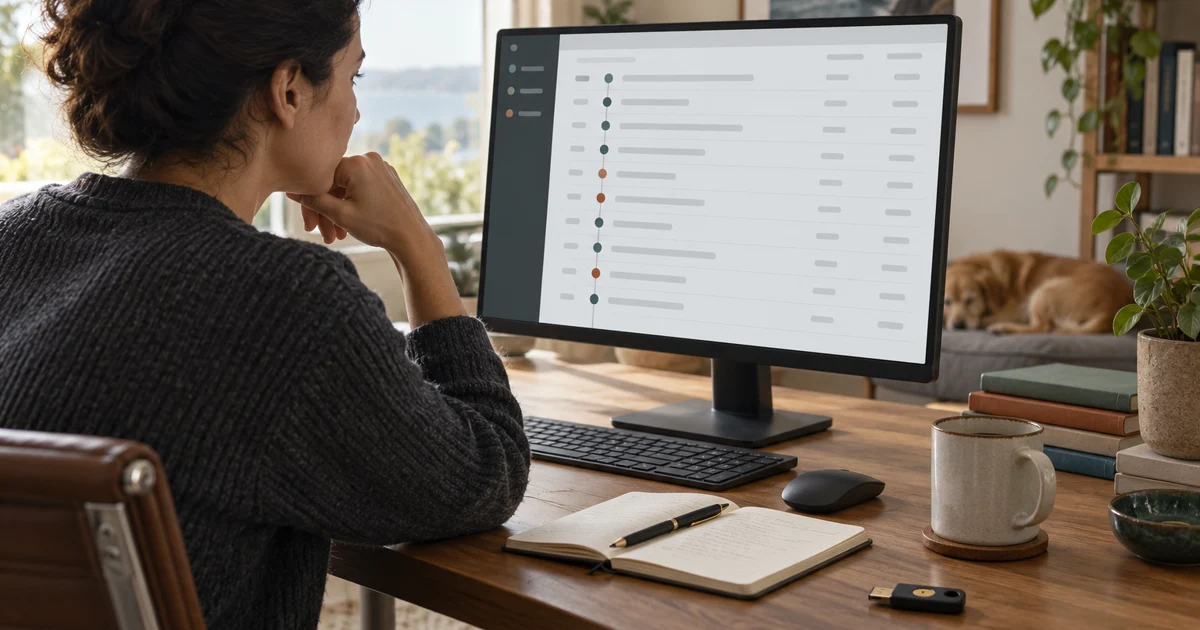 Protected data surrounded by access boundaries and an auditable event trail.